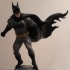 Batman  on a roof print image