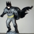 Batman  on a roof print image