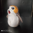 Screaming Porg - Star Wars The Last Jedi print image