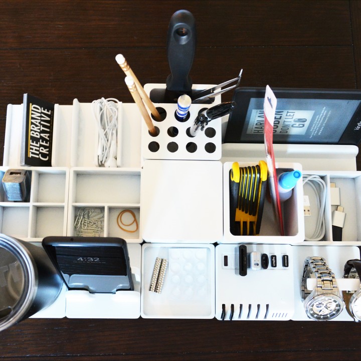 Modular Desk Organizer image