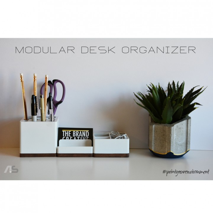 Modular Desk Organizer image