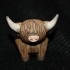 Highland Cow print image