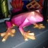 Low Poly Frog print image