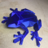 Low Poly Frog print image