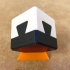 Impossible dovetail puzzle print image