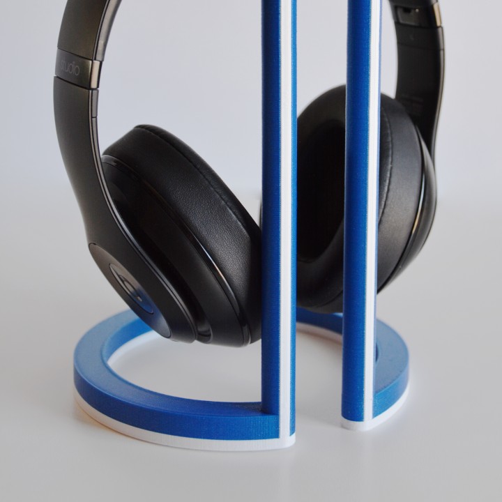 Dual Color Infinity Headphone Stand image