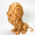 Stormwind Lion Statue print image