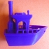 BEN the floating BENCHMARK (Benchy) print image