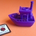 BEN the floating BENCHMARK (Benchy) print image