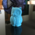 Owl Sculpture 3D Scan print image