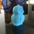 Owl Sculpture 3D Scan print image