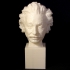 Einstein Bust 3D Scan (Jo Davidson) print image