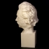 Einstein Bust 3D Scan (Jo Davidson) print image