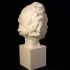 Einstein Bust 3D Scan (Jo Davidson) print image