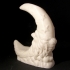 Moon Figurine (Statue 3D Scan) print image