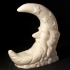 Moon Figurine (Statue 3D Scan) print image