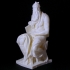 Moses By Michelangelo Sculpture (Statue 3D Scan) print image