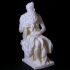 Moses By Michelangelo Sculpture (Statue 3D Scan) print image