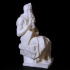 Moses By Michelangelo Sculpture (Statue 3D Scan) print image