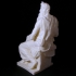 Moses By Michelangelo Sculpture (Statue 3D Scan) print image