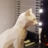 Low Poly British Museum Cat print image