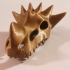 Dragon Skull print image