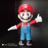 Mario from Mario games - Multi-color print image