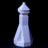 Chess bishop #BOARDGAMED3D print image