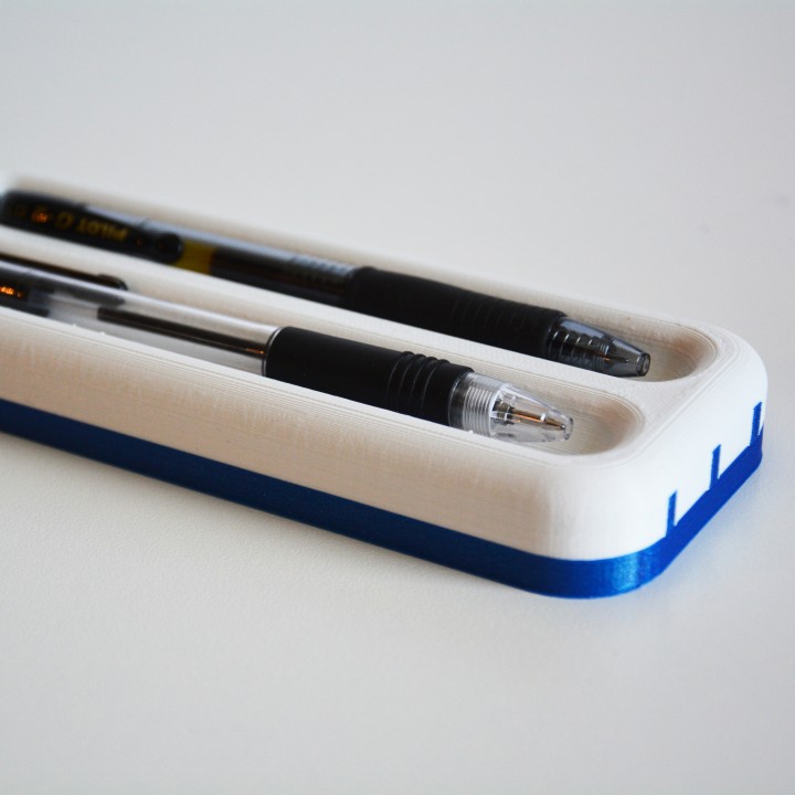 Dual Color Desk Pen Holder image