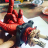 Severed Deadpool hand F***you print image