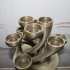 Nona Helical Vent Chandelier print image