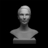 NATALIE PORTMAN BUST print image