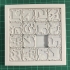 Ruins of Alph puzzle (self contained sliding puzzle) print image