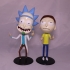 Morty Bobble Head de "Rick and Morty" print image