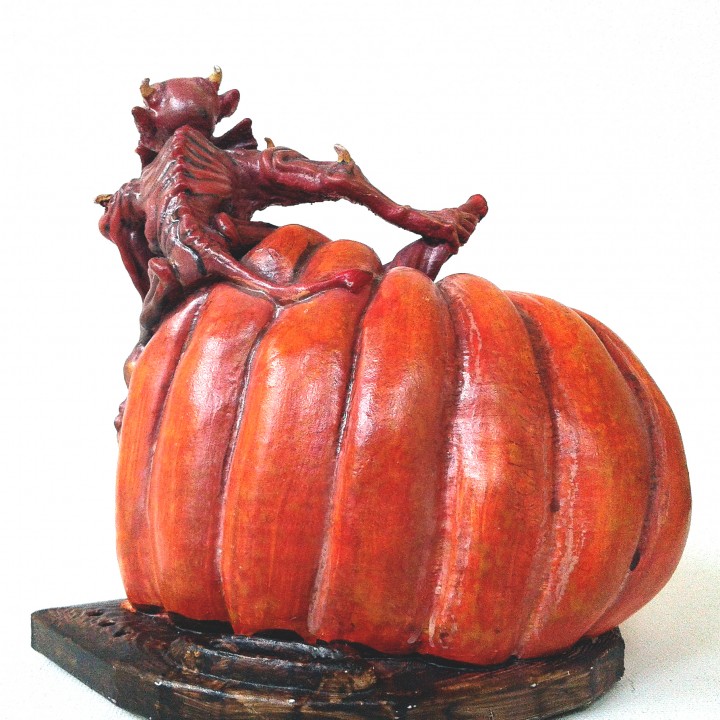 Demon Pumpkin - Tablet Pen Holder image