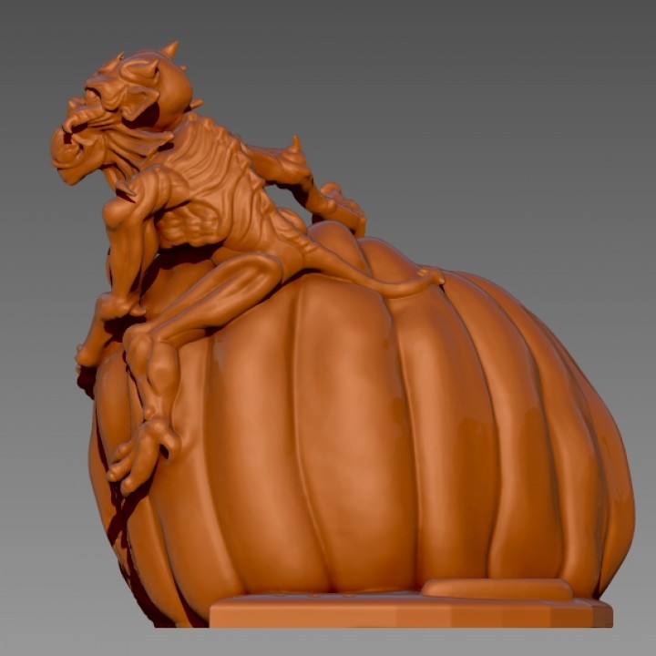 Demon Pumpkin - Tablet Pen Holder image