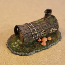 Picture of print of House in a log