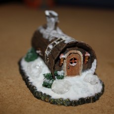 Picture of print of House in a log