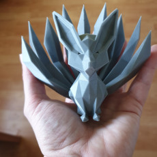 Picture of print of Low-poly Nine-Tailed Fox