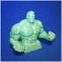 Hulk bust print image