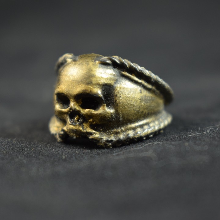 Pirate Skull Ring image