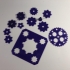 Clickaloo like gears print image