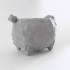 Sheep Vase print image