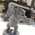 Owl beast miniature print image