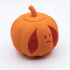 Pumpkin, Ghost print image