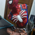 Spider-Man bust print image