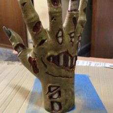 Picture of print of Zombie hand