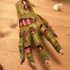 Picture of print of Zombie hand