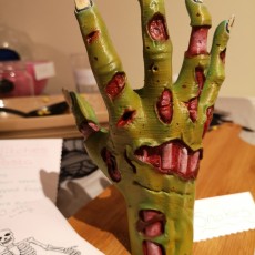 Picture of print of Zombie hand