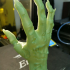 Zombie hand print image